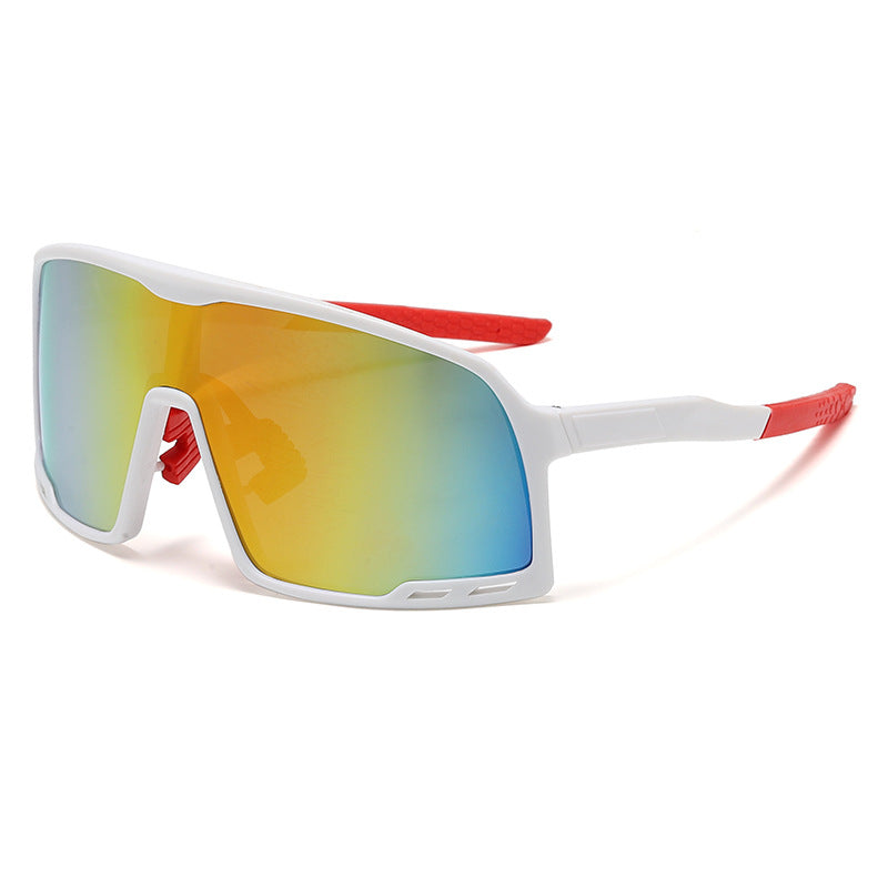 Wholesale Sports One-Piece Large Frame PC Sunglasses